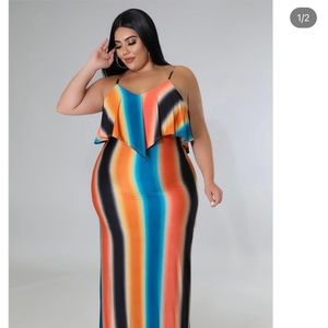 Plus size maxi! Available in 1X & 3X!